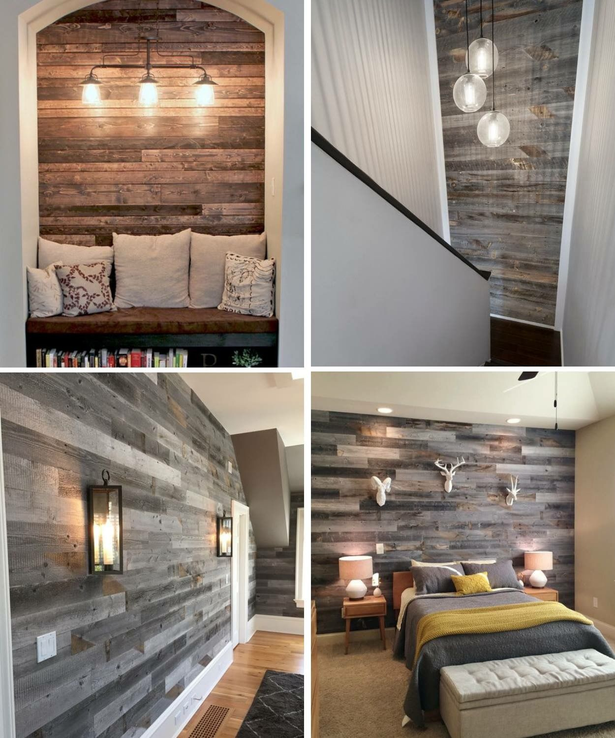 Beautiful Reclaimed Wood | Accent Wall, Home Accents, Home pertaining to