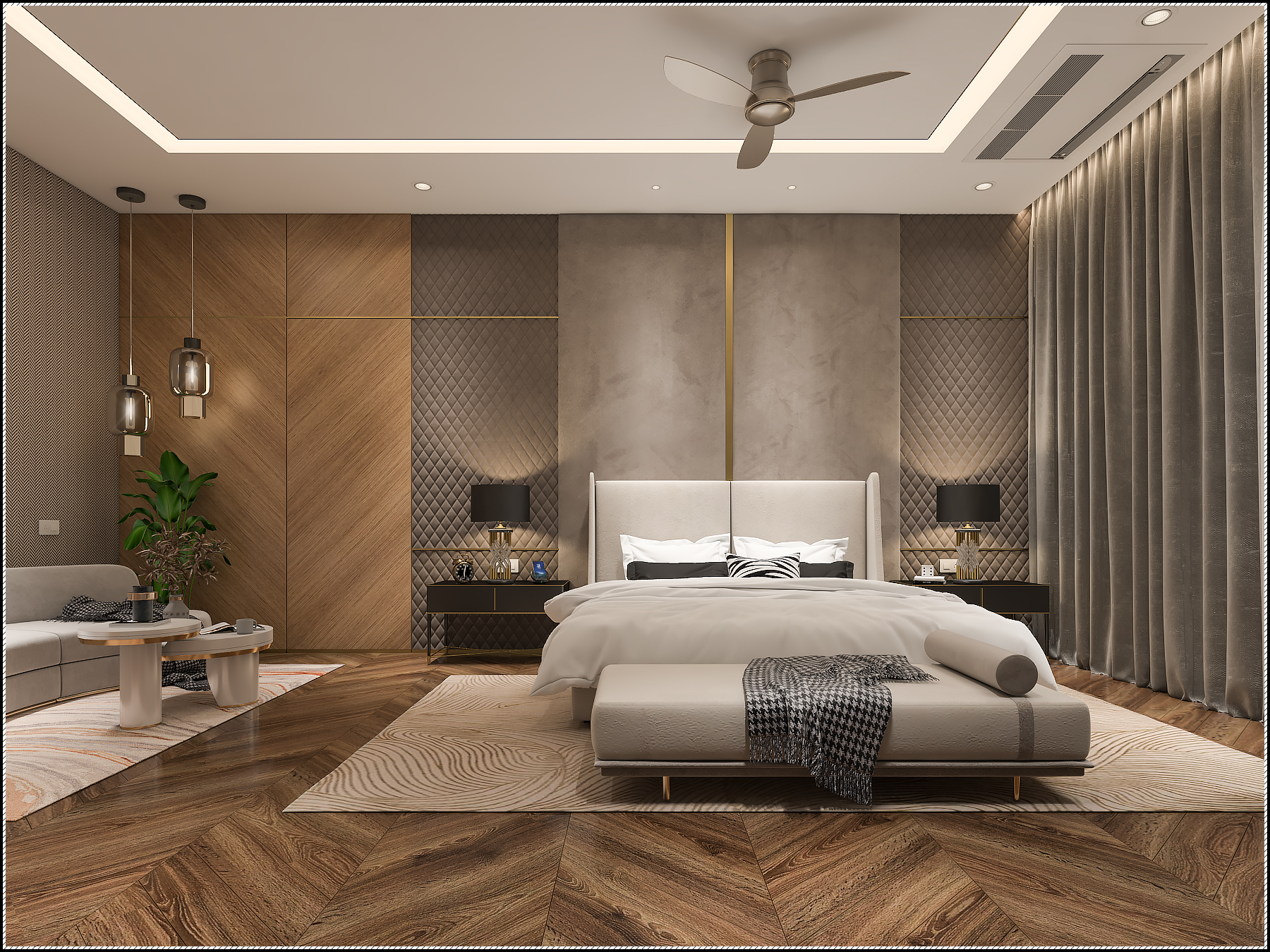 Bedrooms That Soothe The Eyes And The Soul. - Architectandinteriorsindia for Transforming Your Space with a Fluted Bedroom Set Design Ideas