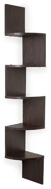 Booker Wall Mount Corner Shelf - Transitional - Display And Wall ... inside Elevating Home Decor The Aesthetic Appeal of the Booker Shelf
