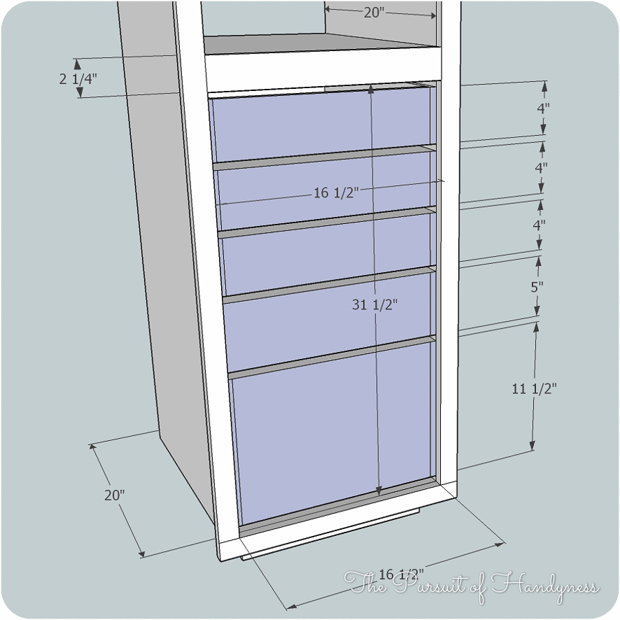 Built In Linen Cabinet Plans : How To Transform A Linen Closet To Open ... within