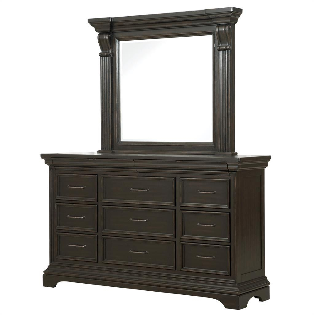 Caldwell 11 Drawer Dresser P012100 By Pulaski At Missouri Furniture in