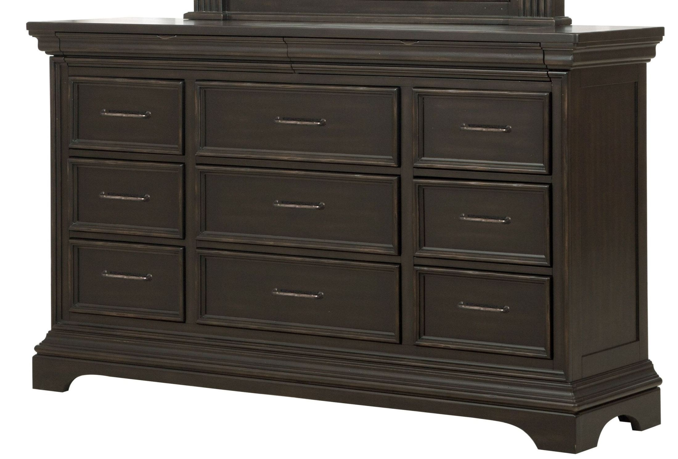 Caldwell Brown 11 Drawer Dresser From Pulaski | Coleman Furniture throughout