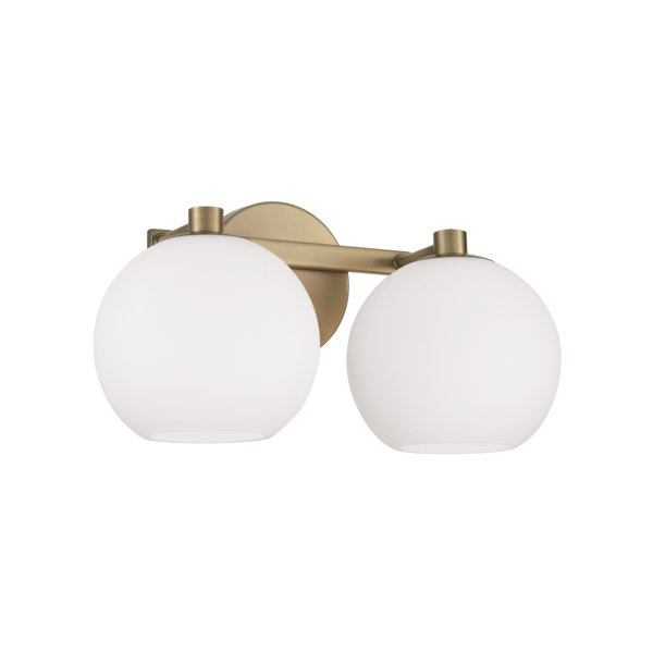 Capital Lighting Ansley 2 - Light Dimmable Vanity Light | Wayfair intended for