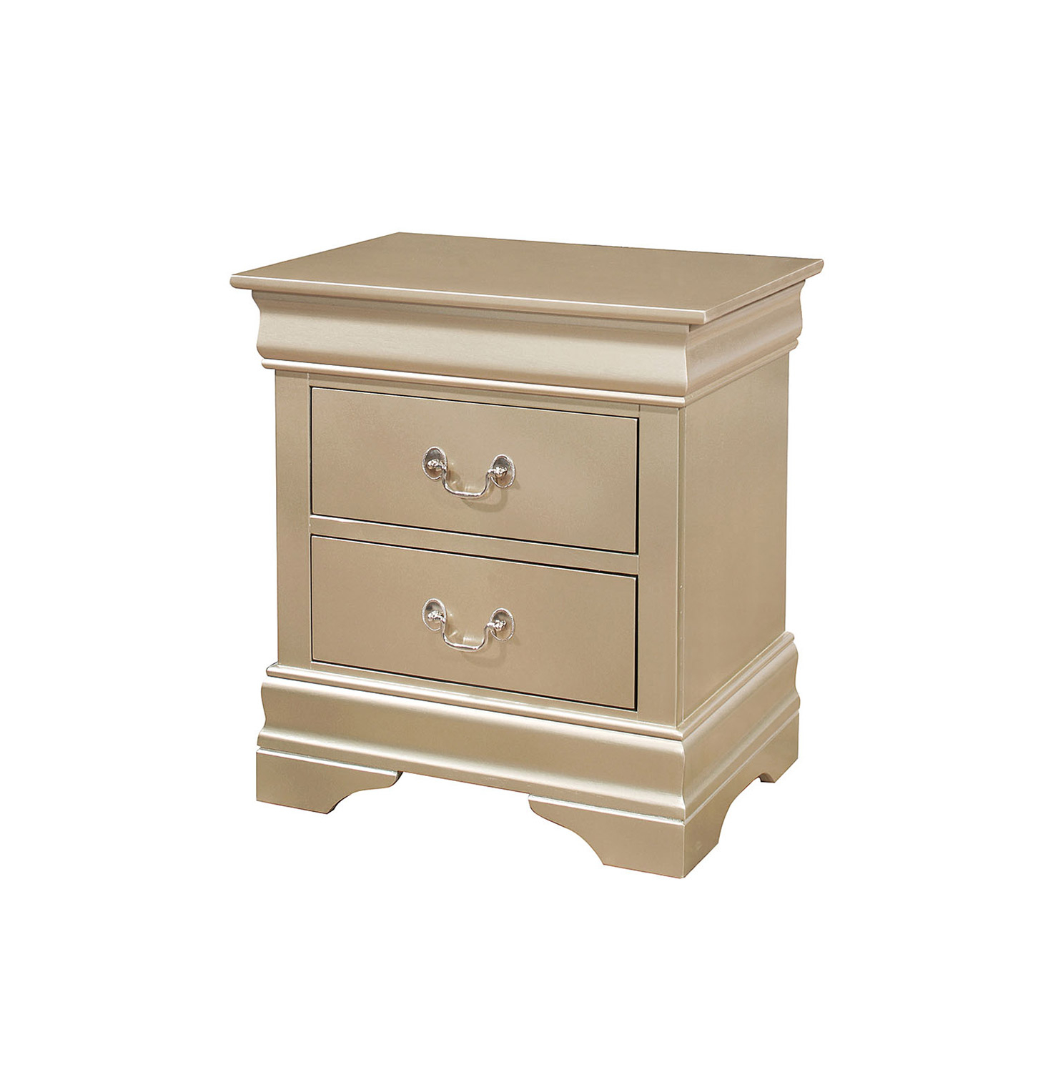 Coaster Hershel Louis Philippe Bedroom Collection - Metallic Champagne ... with Why the LouisPhillipe Night Stand in Champagne Elevates Any Bedroom