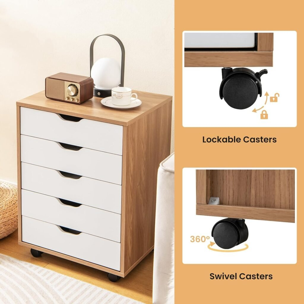 Costway Mobile File Cabinet Review - Stay At Home Business with