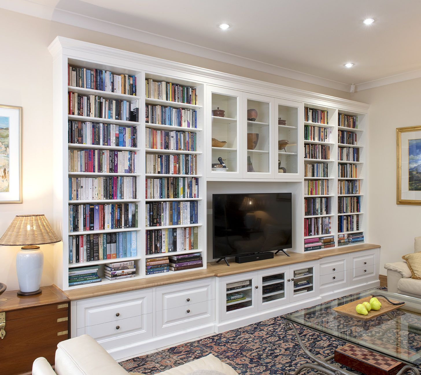 Custom Made Home Office Bookshelves And Wall Units | Pfitzner Furniture ... intended for Building Your Dream Display Exploring Gastown Shelving Unit Configurations