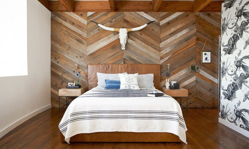 Diy Reclaimed Wood Accent Wall - Wall Design Ideas within