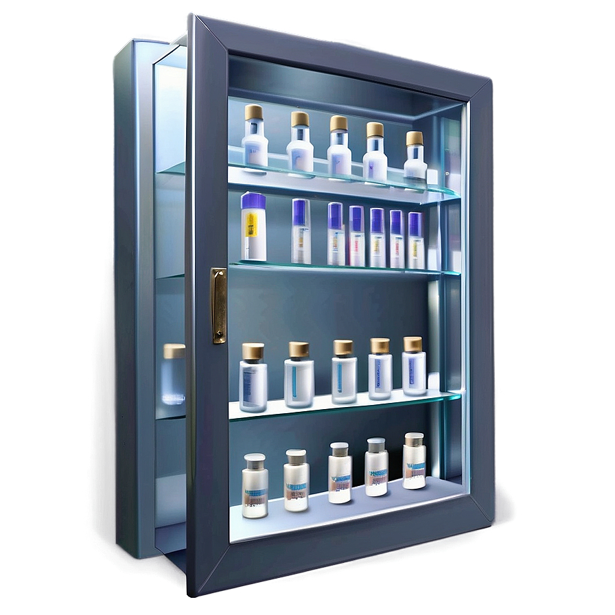 Download Medicine Cabinet Png Lvn | Wallpapers.com within Beyond the Basics Essential Features to Consider When Choosing a Medicine Cabinet