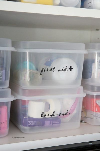 Easy Tips For Medicine Cabinet Organization - The Idea Room with