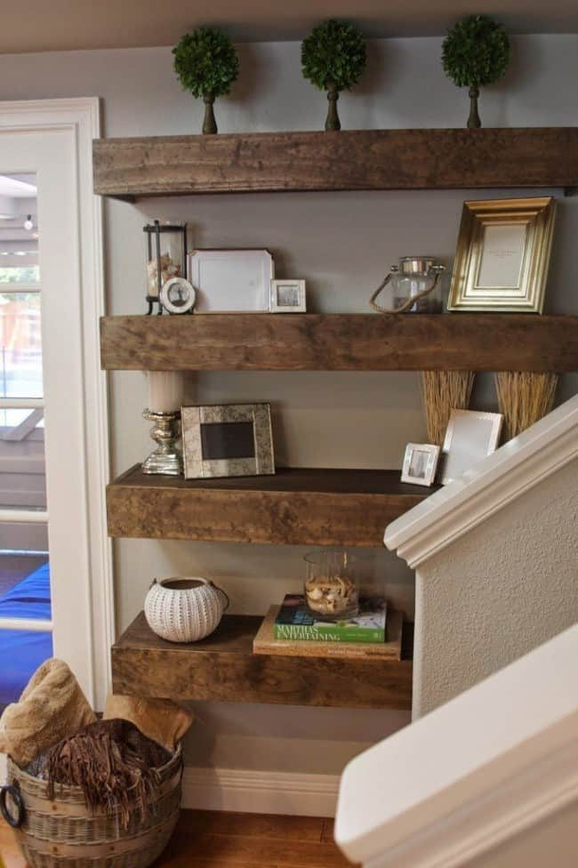 Floating Shelves And Decor Ideas - Knockoffdecor.com with Curating Collections How Floating Shelves Enhance Display and Decor