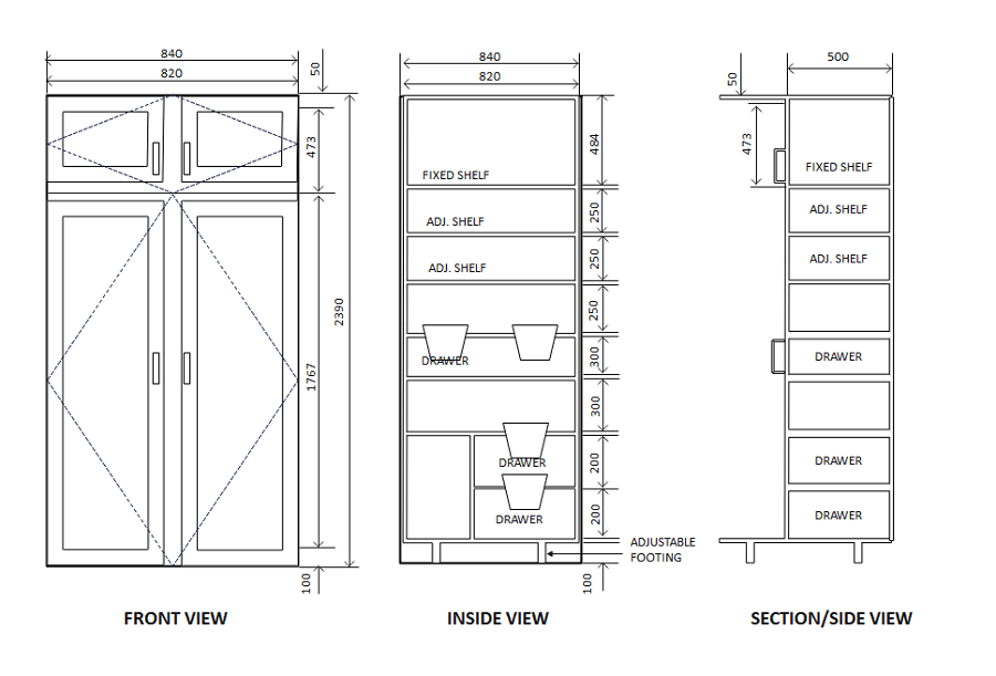 Free Editable Closet Design Examples & Templates | Edrawmax (2024) for