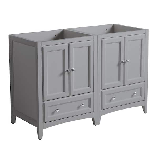 Fresca Oxford 48 In. W Traditional Double Bath Vanity Cabinet Only In ... inside