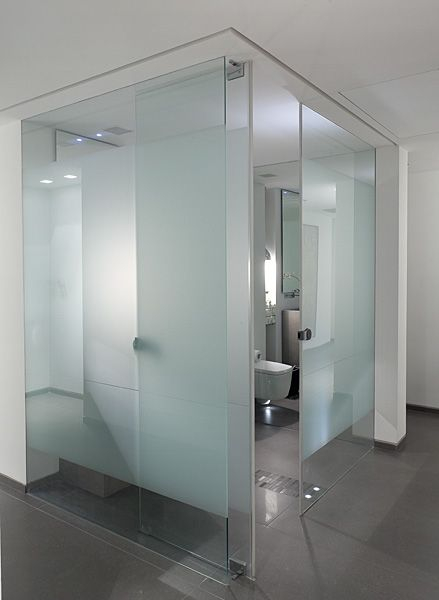 Frosted Glass Wall Panels Bathroom - Glass Designs in Designing for Privacy How Glass Walls Change Bathrooms