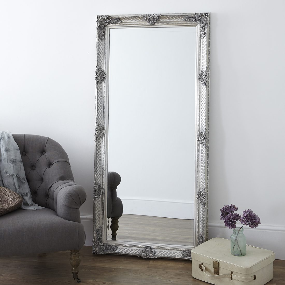 Full Length Mirror Antique / Entryway Or Bathroom Can Be Use In Living ... for