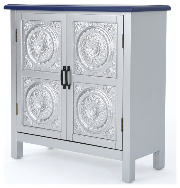 Gdf Studio Aliana Shabby Painted Accent Cabinet - Traditional - Accent ... for