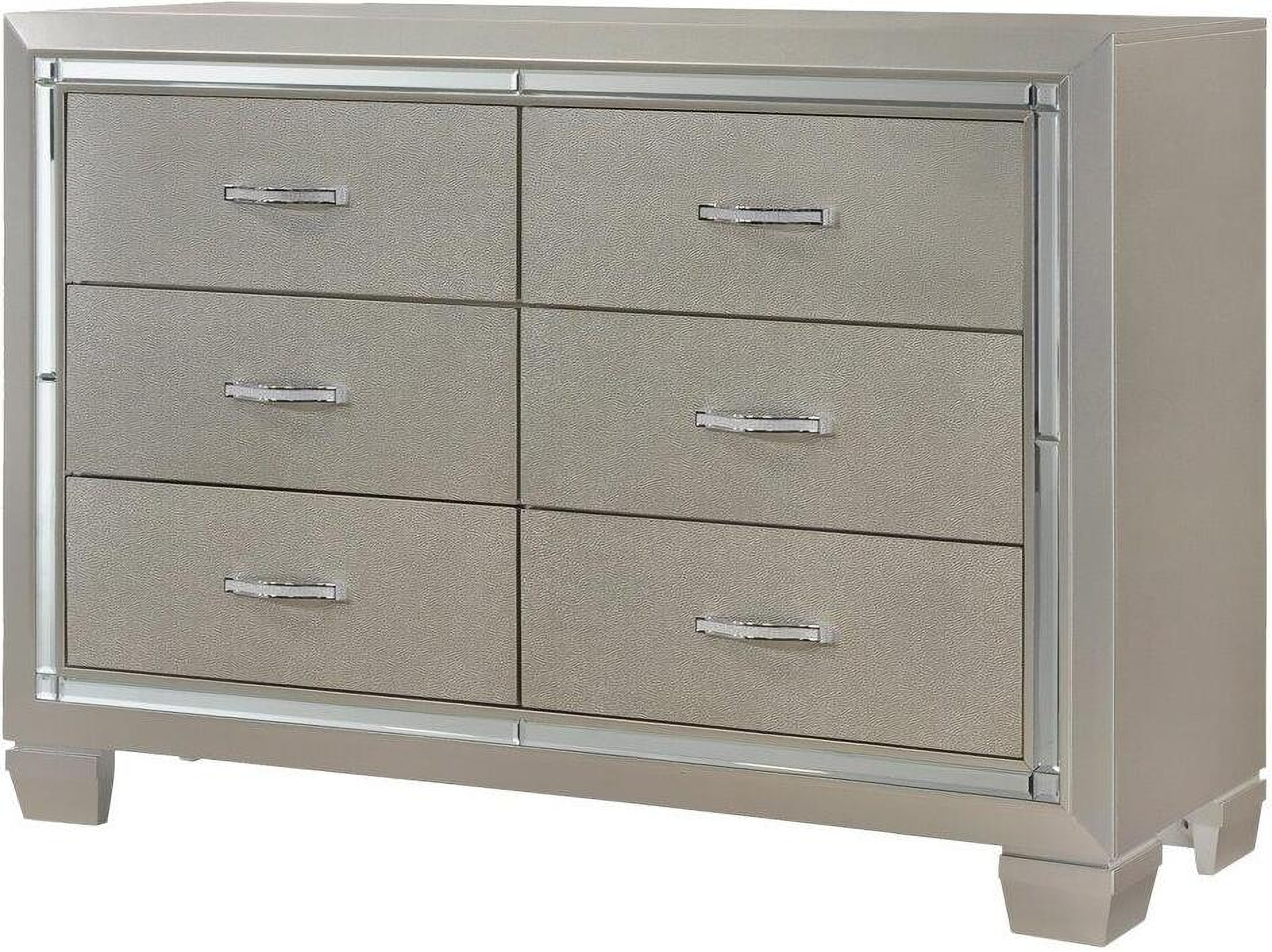 Glamour Youth Champagne Dresser By Picket House | 1Stopbedrooms with