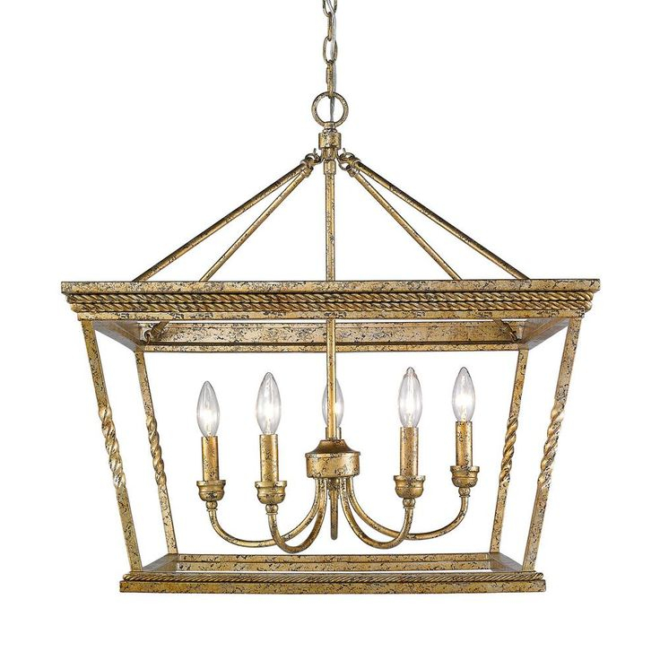 Golden Lighting Davenport Lg 5-Light Luxe Gold Chandelier 4214-5 Lg ... pertaining to Creating Ambiance Understanding the Fair Oaks Luxe Gold Chandelier