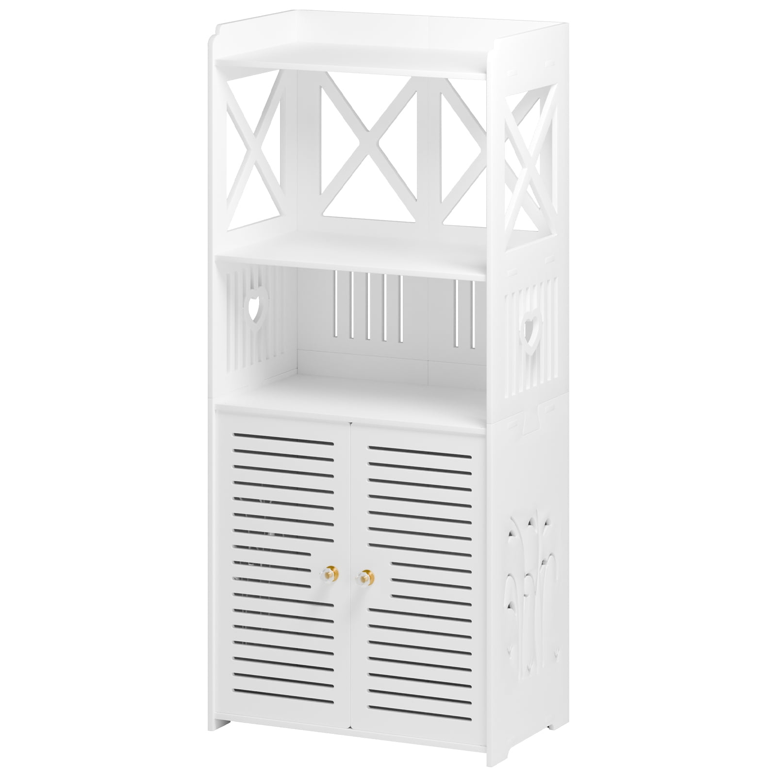 Gzcw Bathroom Floor Storage Cabinet,Freestanding Bathroom Cabinet With ... with regard to