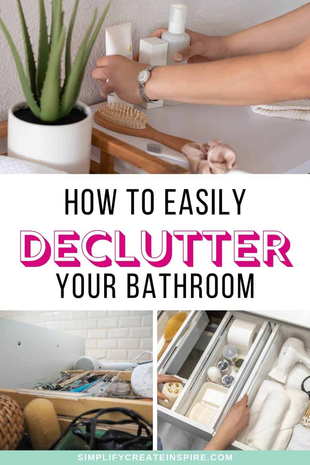 How To Declutter Your Bathroom: Step-By-Step Bathroom Declutter Guide for Declutter Your Bathroom The Definitive Guide to the GDF Studio Storage Cabinet