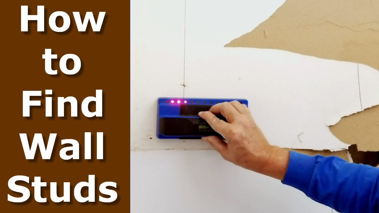 How To Find Wall Studs: 3 Methods Finding Studs Behind Drywall - Youtube intended for Demystifying Wall Construction How to Locate Studs Like a Pro