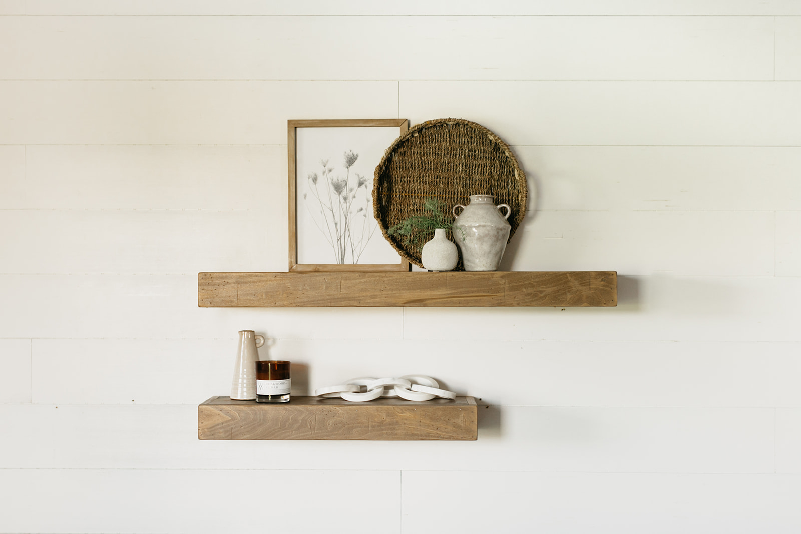 How To Hang Floating Shelves: A Step-By-Step Guide - Timber Made Design Co with regard to Building Your Own Yellowstone Rustic Farmhouse Floating Shelf A Step by Step Guide