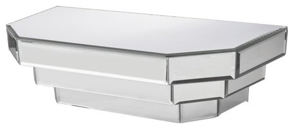 Howard Elliott Mirrored Wall Shelf - Contemporary - Display And Wall ... within The Art of Display Practical Applications for the Howard Elliott Mirrored Shelf