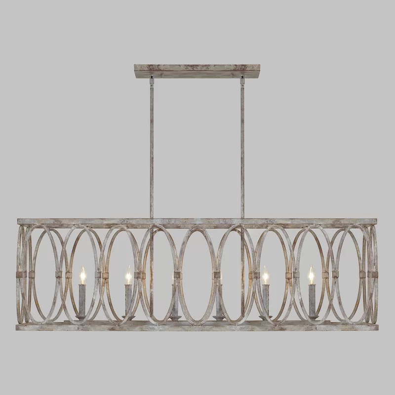 Huntington 6 - Light Deep Abyss Kitchen Island Pendant | Kitchen Island ... pertaining to Unveiling the Allure of 6 Light Kitchen Island Pendants A Design Deep Dive