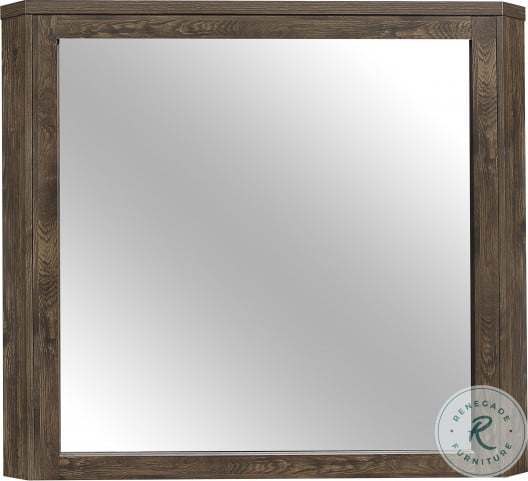 Jocelyn Rustic Brown Mirror From Homelegance | Coleman Furniture for