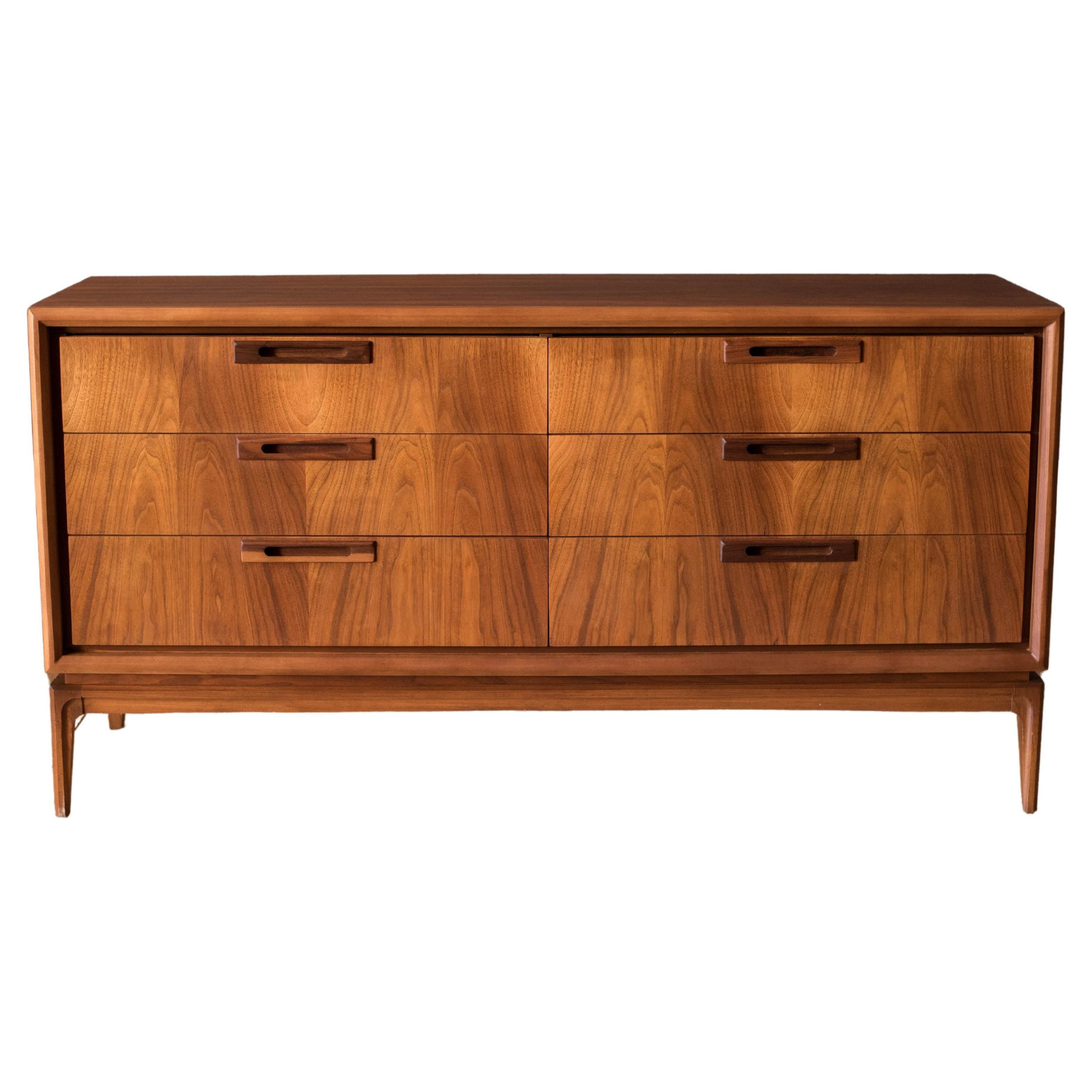 Mid-Century Modern Walnut Tall Dresser At 1Stdibs | Tall Walnut Dresser ... with Abelard Dresser Unveiled A Guide to Mid-Century Walnut Beauty