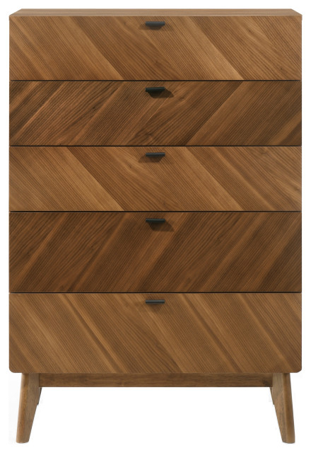 Nova Domus Kamela- Modern Walnut Chest - Midcentury - Dressers - By Vig ... for Exploring Design Aesthetics The Nova Domus Berlin Chest Brings to Your Home