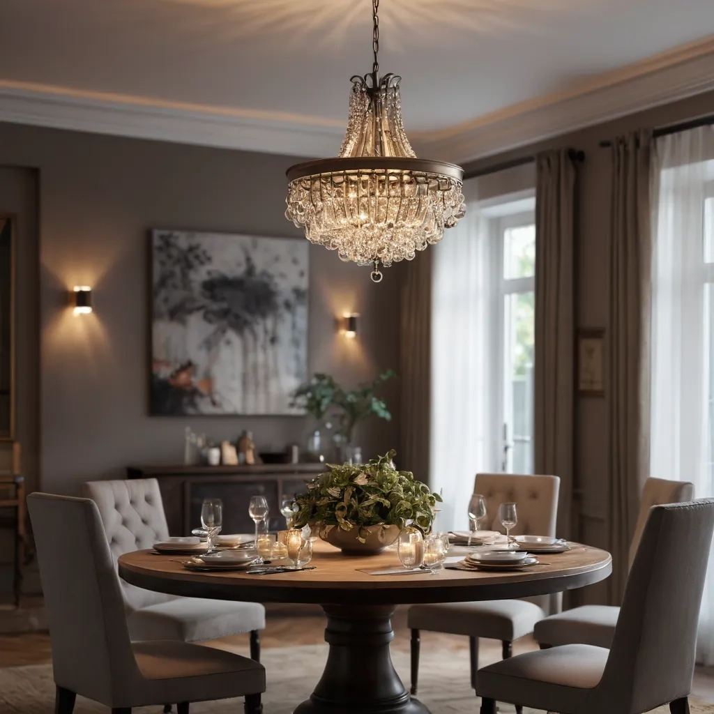Optimal Chandelier Height Above Tables Explained for