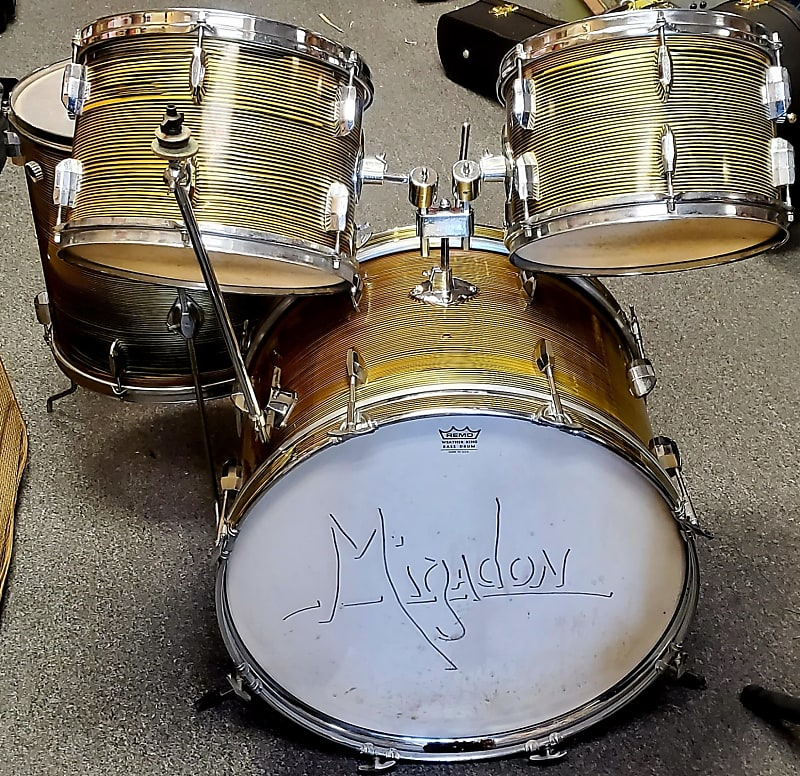 Pearl Tempro Mij Japan Vintage Drum Set | Reverb pertaining to