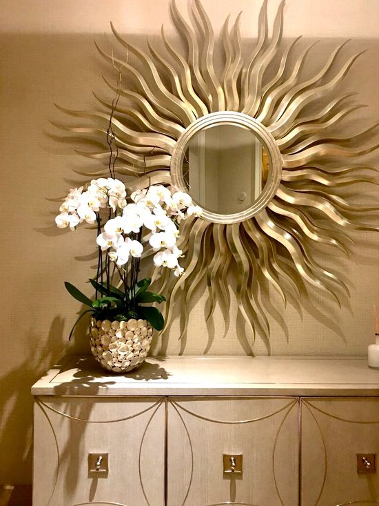 Pin By Royal Splendor On Harhoura | Mirror Interior Design, Mirror ... regarding Beyond Reflection Exploring the Artistry of Flower Design Frameless Mirrors