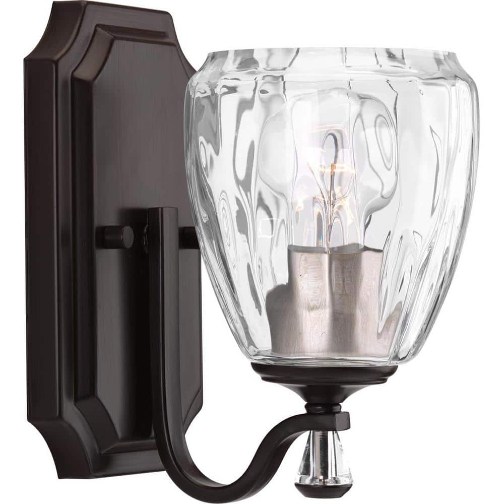 Progress Lighting Anjoux Collection 1-Light Antique Bronze Clear Water ... inside Illuminating Your Space Deep Dive into the Silver Ridge Anjoux 1 Light Bath Features