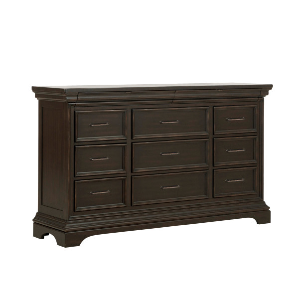 Pulaski - Caldwell 11 Drawer Dresser - P012100 pertaining to Enhancing Your Space Styling Tips for a Pulaski Caldwell Dresser