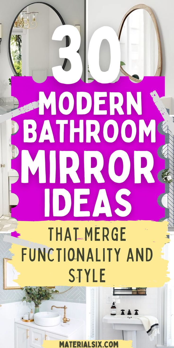 Revamp Your Space: Innovative Bathroom Mirror Ideas To Inspire Your ... for Crafting Ambiance How an ACMEGorsedd Mirror Transforms Your Space