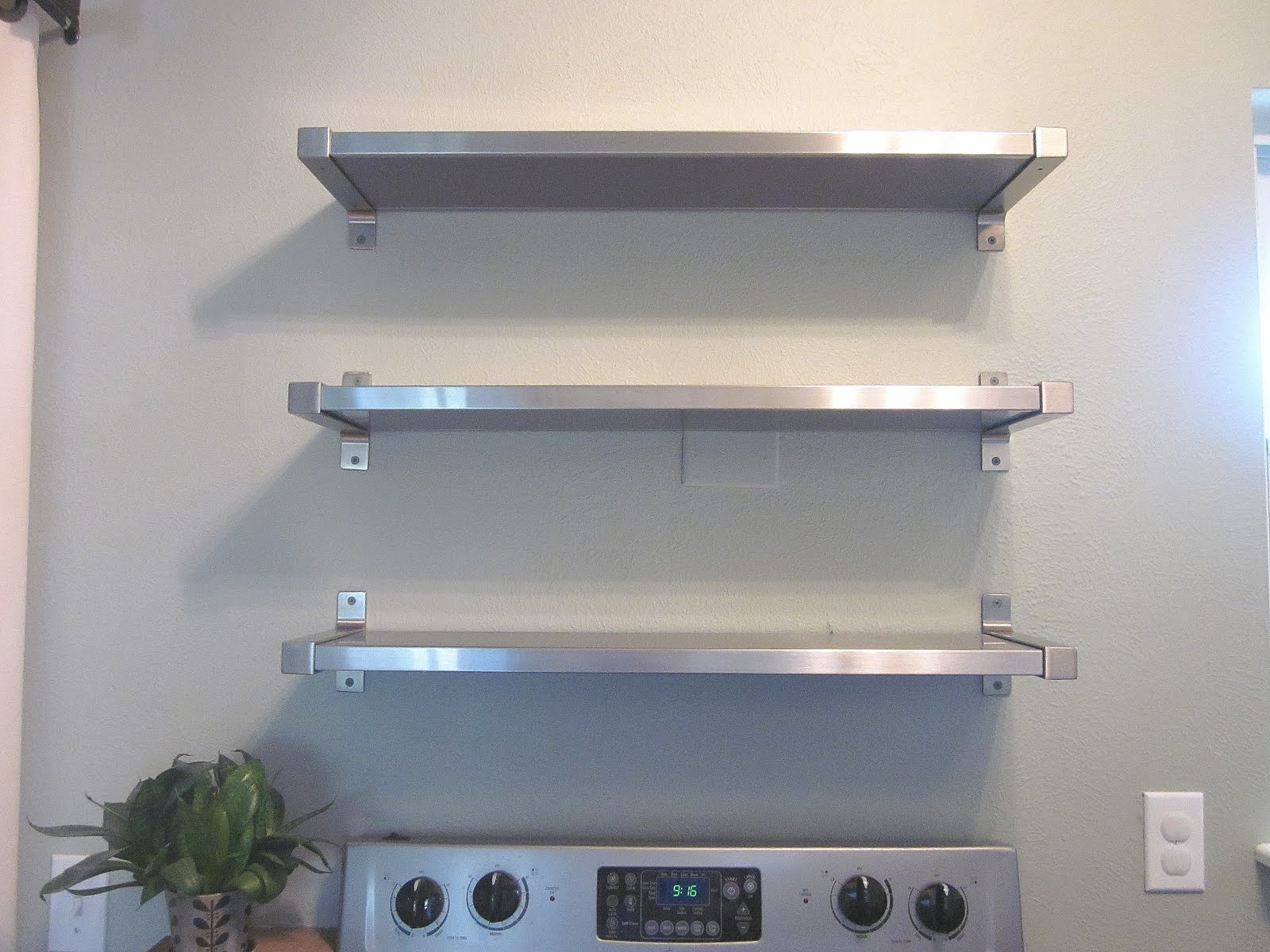 Stainless Steel Kitchen Shelves - Foter for