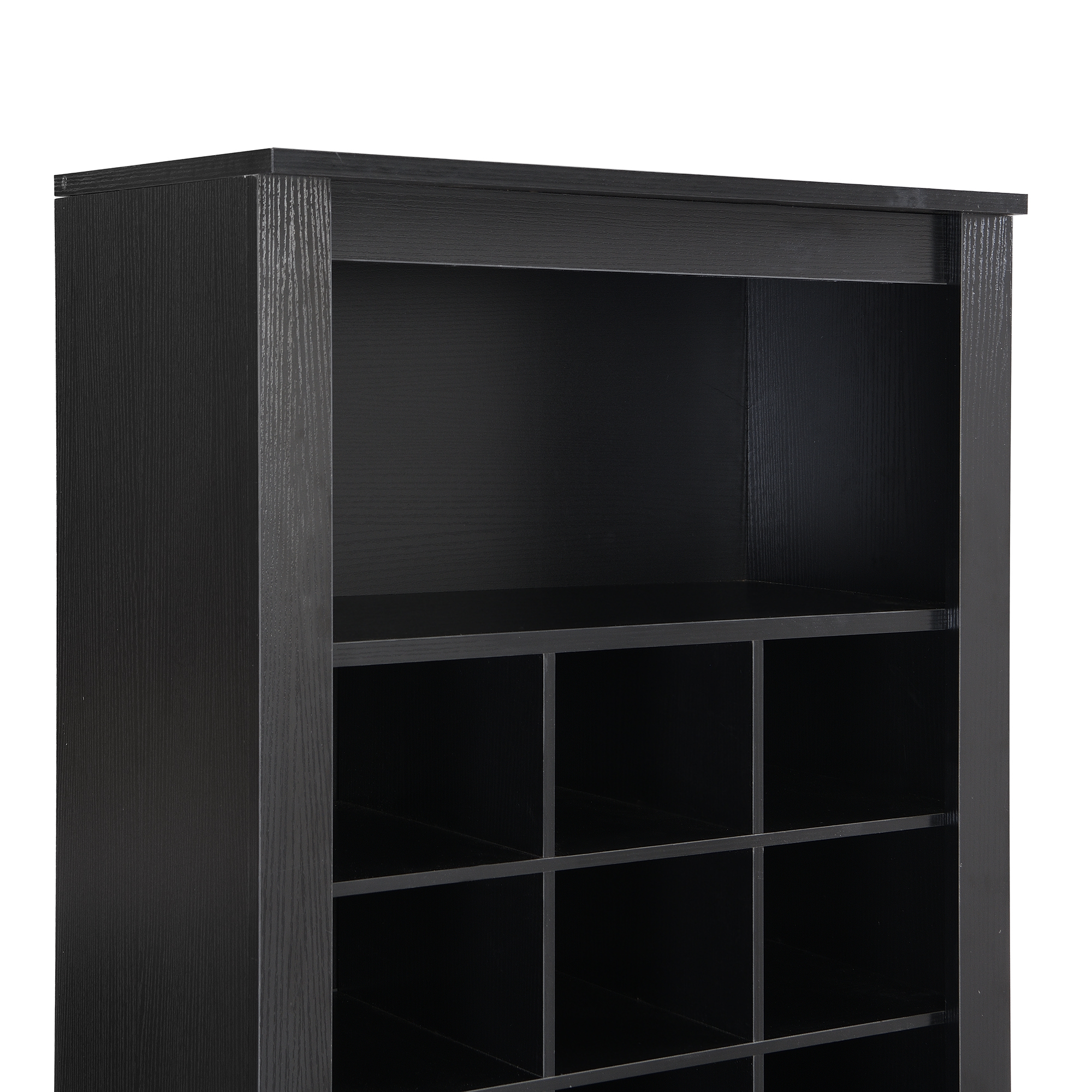 Stylish Design 30 Shoe Cubby Console - Modern Furniture regarding