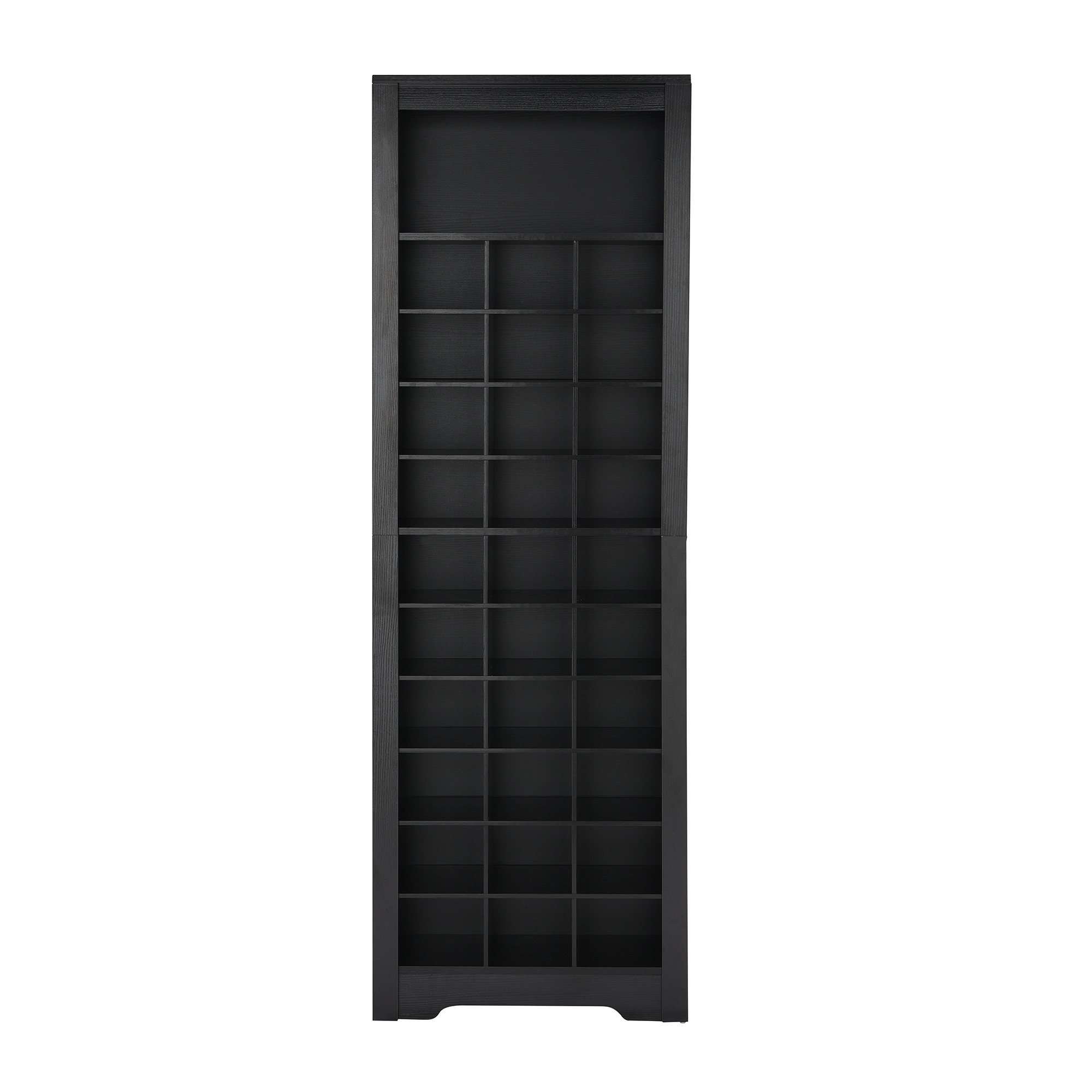 Stylish Design 30 Shoe Cubby Console - Modern Furniture within