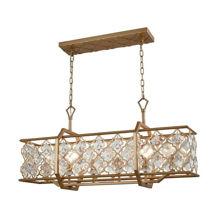 Traditional Glam Luxe Six Light Chandelier In Matte Gold Finish throughout