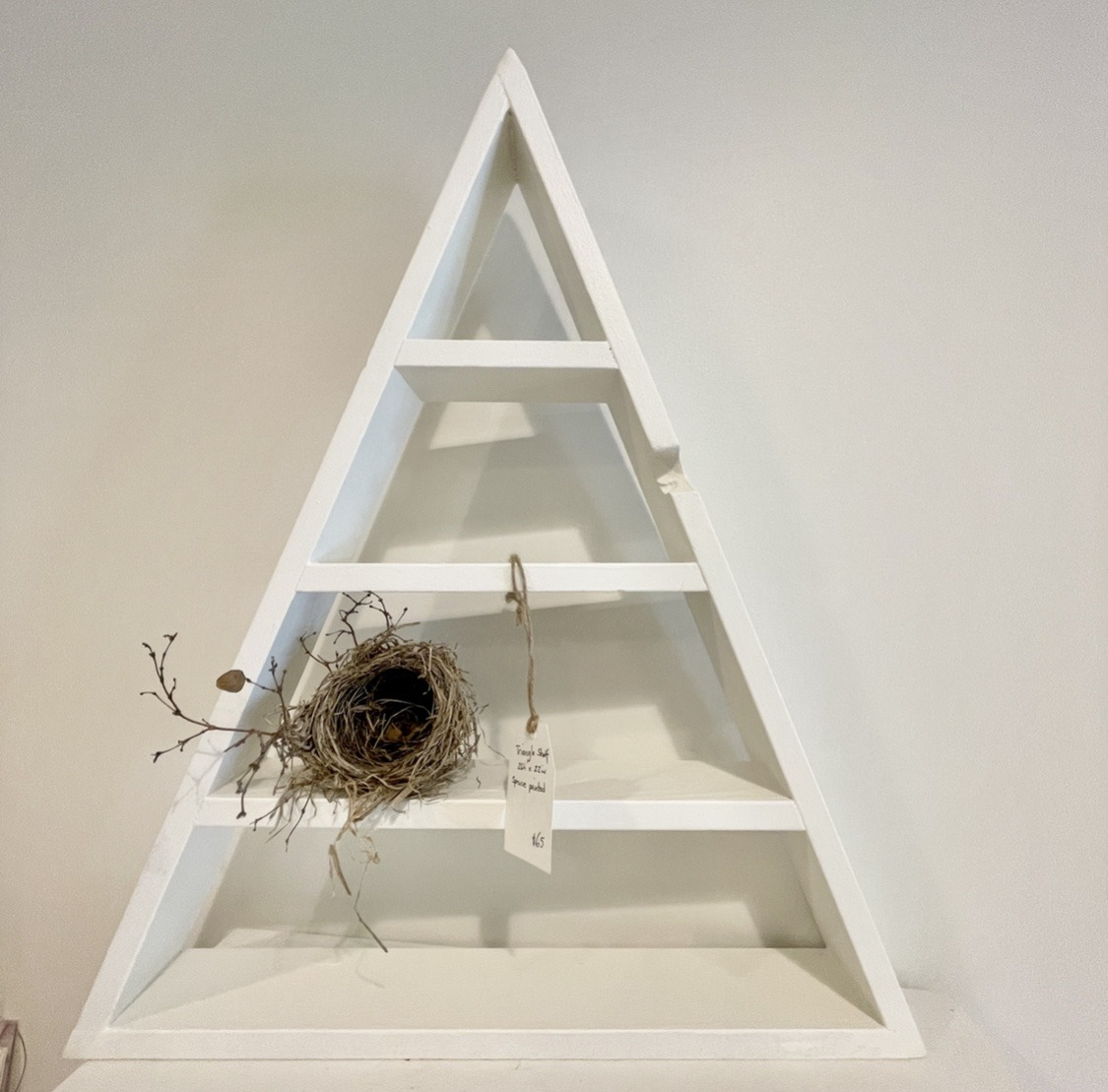 Triangle Shelves » Hen &Amp; Chick Studios for Designing with Tilde Triangle Shelves Maximizing Space and Aesthetics