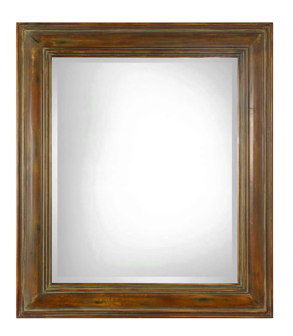 Uttermost 07016 Brown Darian 42" X 36" Rectangular Beveled Wood Framed ... with Coconut Milk & Beyond Exploring the Aesthetic of Uttermost's Wood-Framed Mirrors