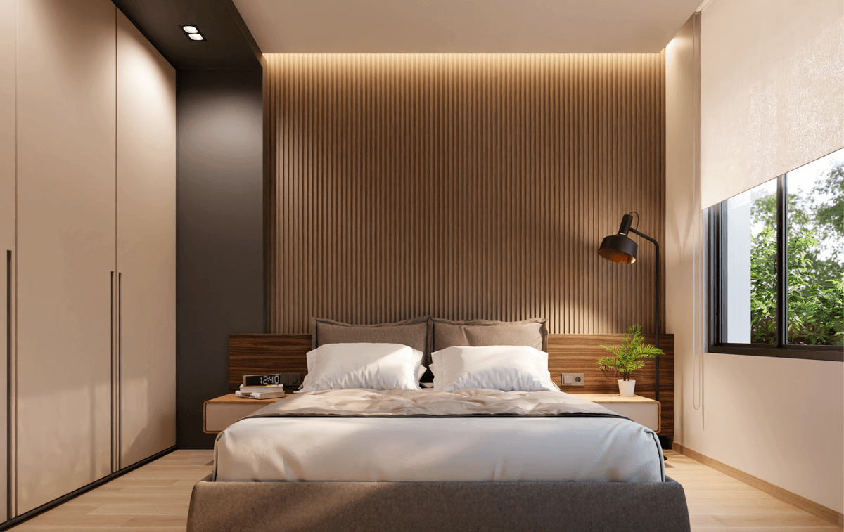 W. Fluted Panels - Wallhub inside