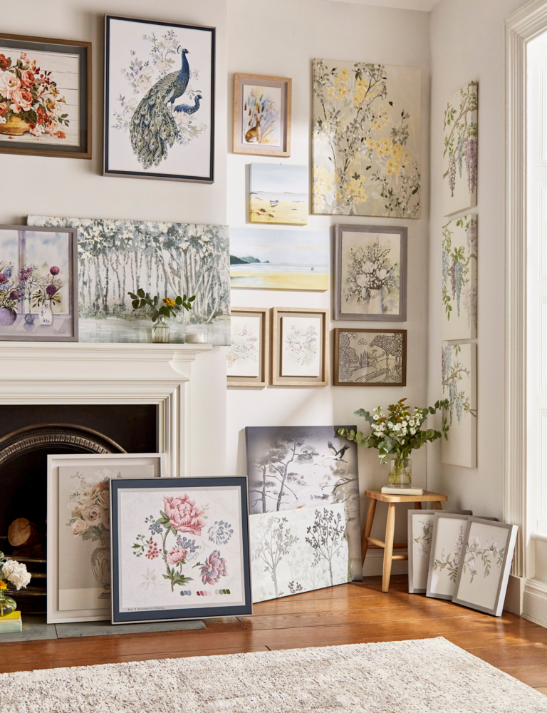 11 Secrets To Curating A Beautiful Collection Of Art | Laura Ashley regarding Curating Collections Insights into Dimensional Motorbike Wall Art