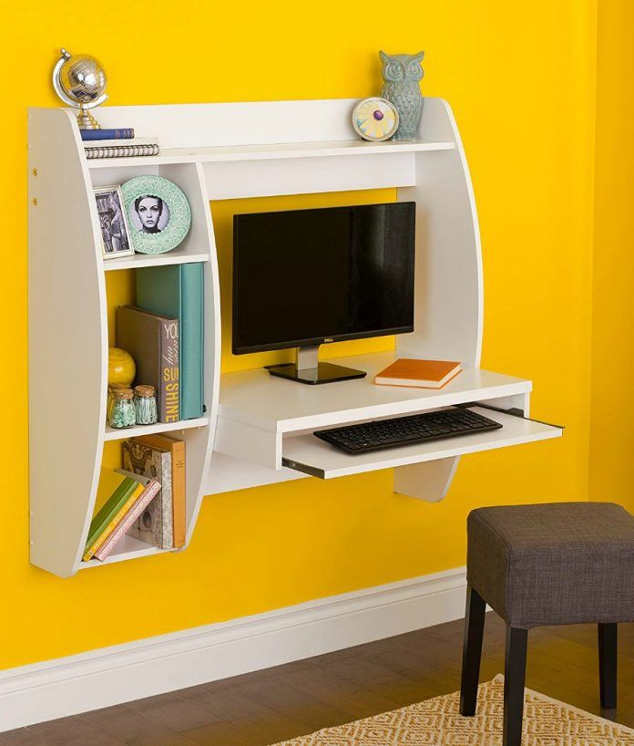 12 Floating Desks That Look Great And Take Up Minimal Space (2023 ... inside