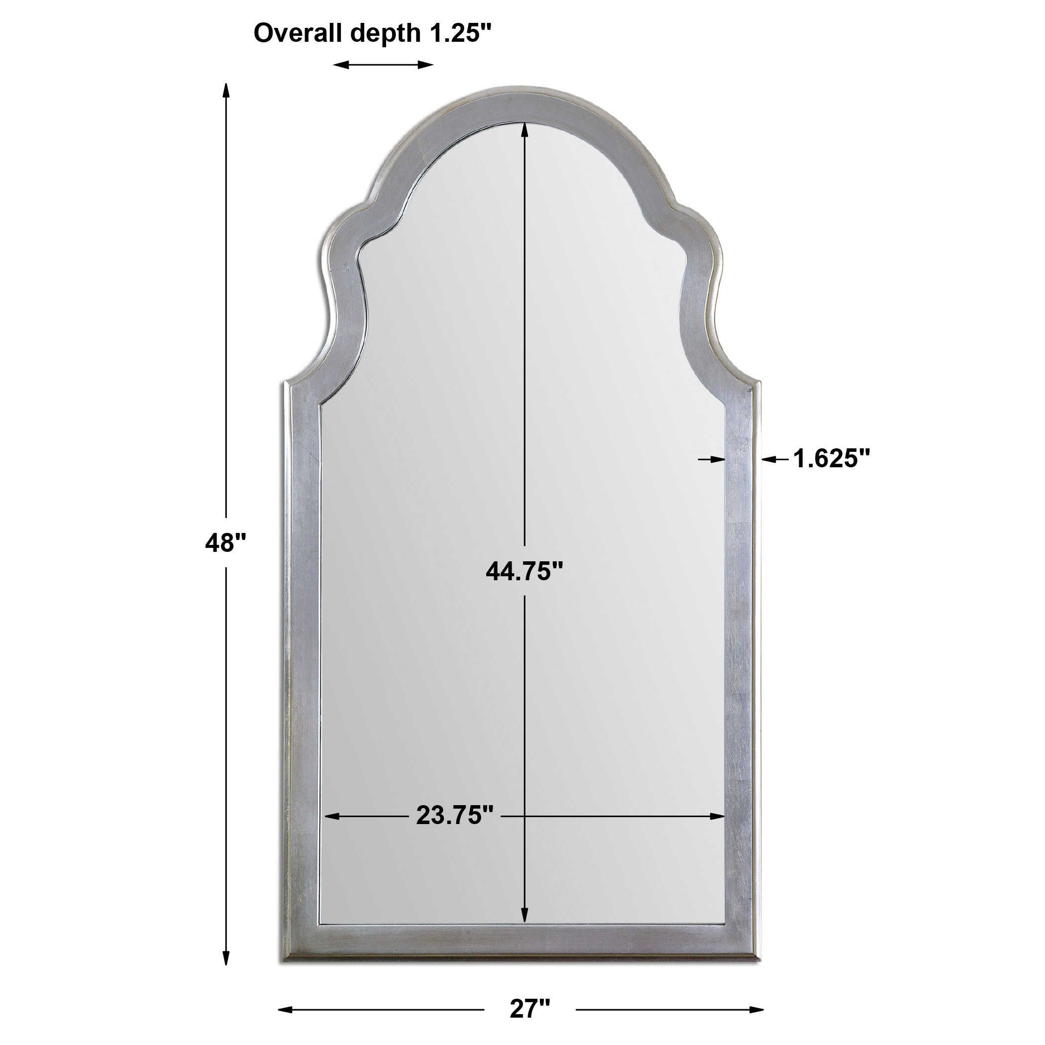 15 Best Silver Arch Mirrors within