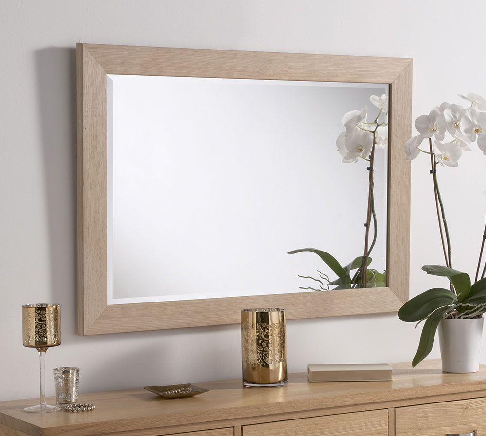 15 Collection Of Natural Oak Veneer Wall Mirrors with The Versatility of Washed Oak Mirrors A Design Essential