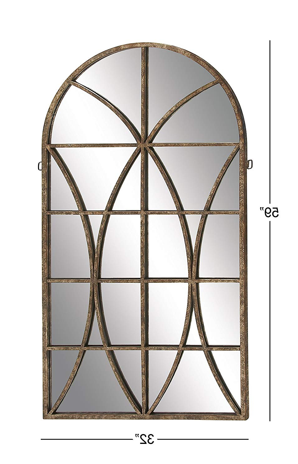 20 Collection Of Traditional Metal Wall Mirrors throughout