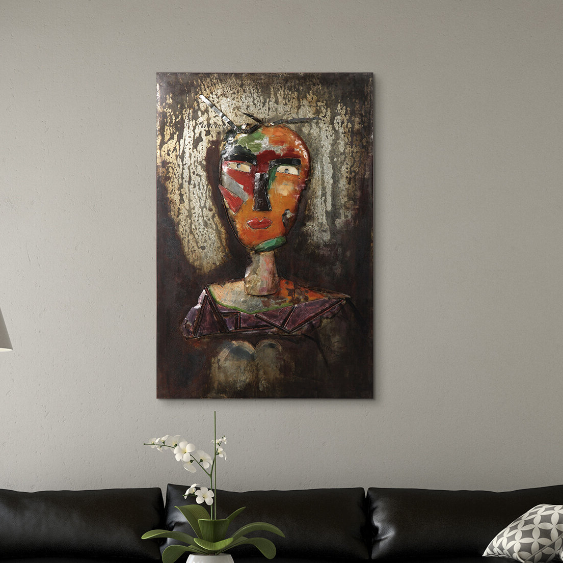 20 Ideas Of Mixed Media Iron Hand Painted Dimensional Wall Decor for Beyond the Canvas Exploring the Textures of Iron Hand-Painted Walls
