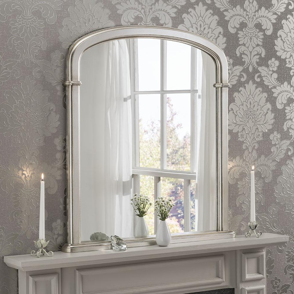 2024 Popular Silver Arch Mirrors pertaining to
